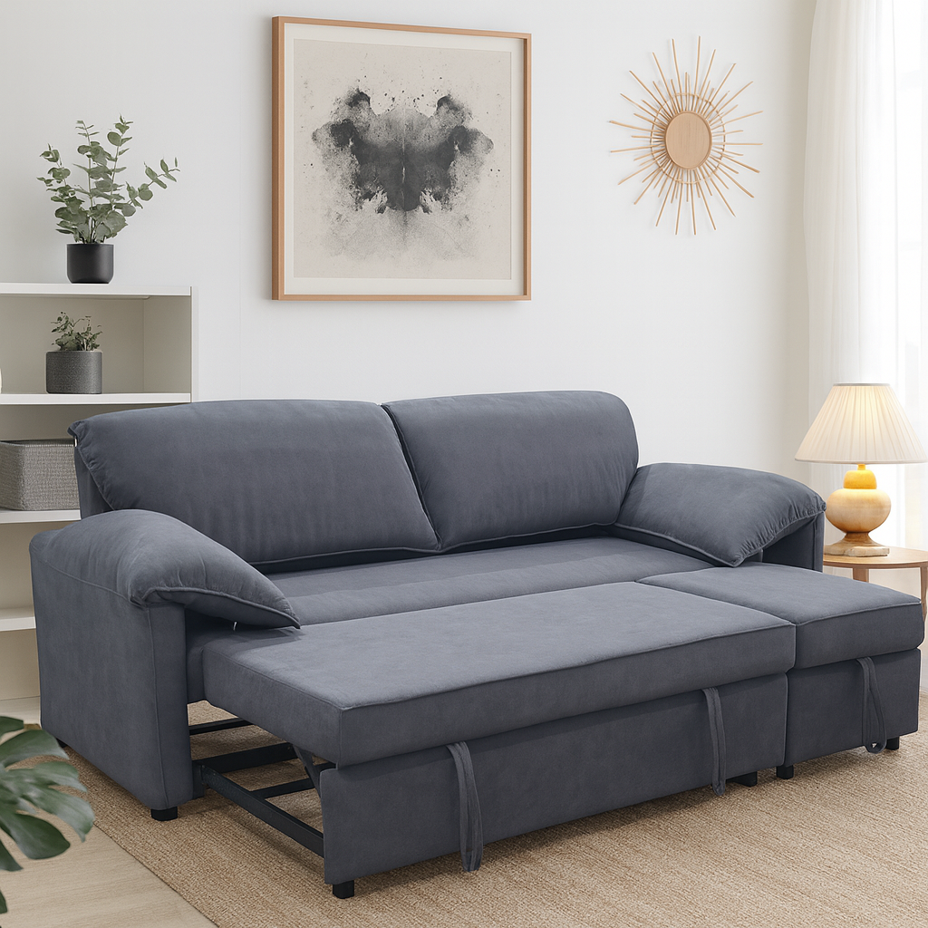 Relecee Fabric Sofa Bed (Pet Friendly & Easy Clean)