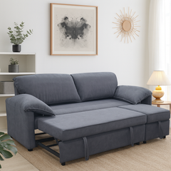 Relecee Fabric Sofa Bed (Pet Friendly & Easy Clean)