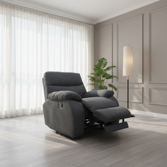 Cynric Fabric Recliner Sofa (Pet Friendly & Easy Clean)