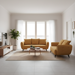 Rovan Fabric Sofa (Pet Friendly & Easy Clean)