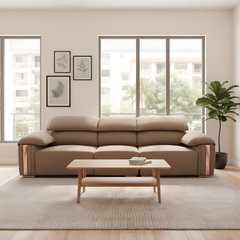 Elricon Fabric Adjustable Armrest Sofa (Pet Friendly & Easy Clean)