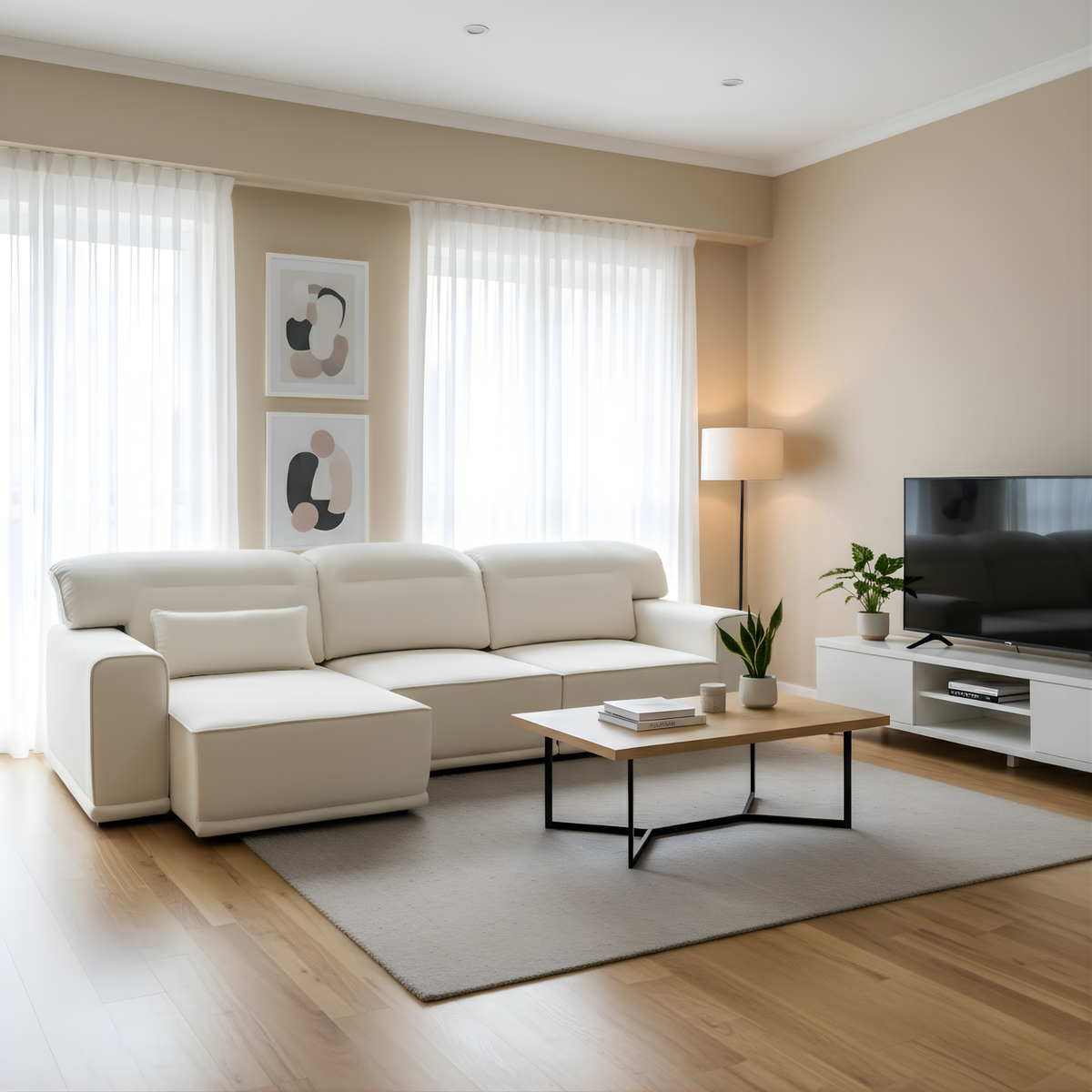 Arvenor Fabric Slider Sofa (Pet Friendly & Easy Clean)