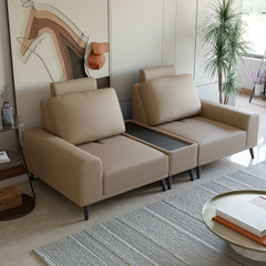 Sylvenor Fabric Sectional Sofa (Pet Friendly & Easy Clean)