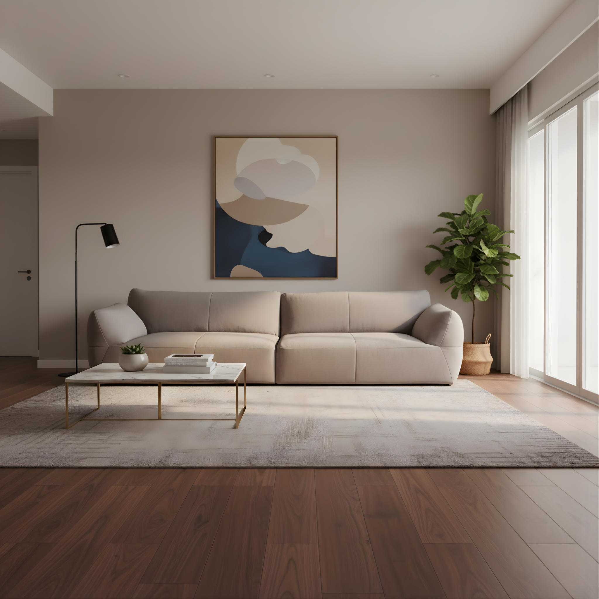 Cyron Fabric Sectional Sofa