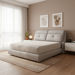 Jubilee Fabric Bed Frame (Pet Friendly & Easy Clean)