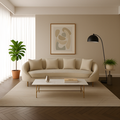 Wyra Fabric Sofa (Pet Friendly & Easy Clean)