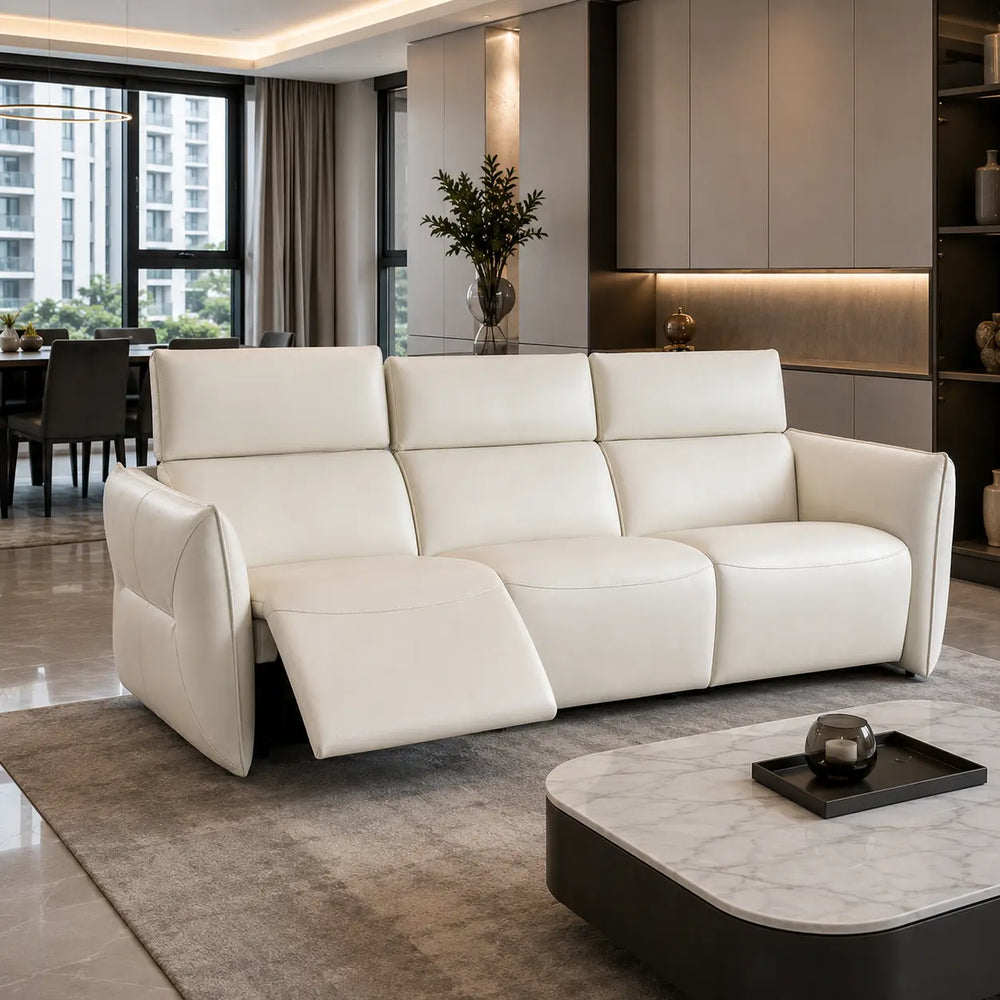 Cazaro Genuine Leather Recliner Sofa MB