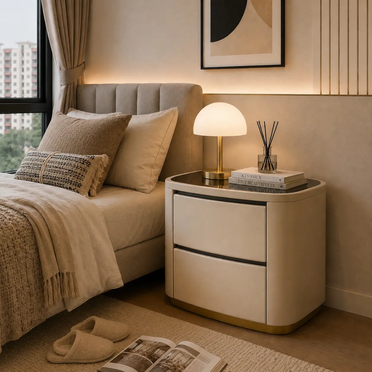 Shiba Bedside Table BKJ