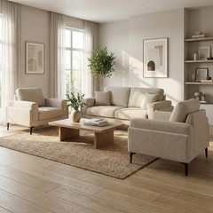 Auren Fabric Sofa (Pet Friendly & Easy Clean)