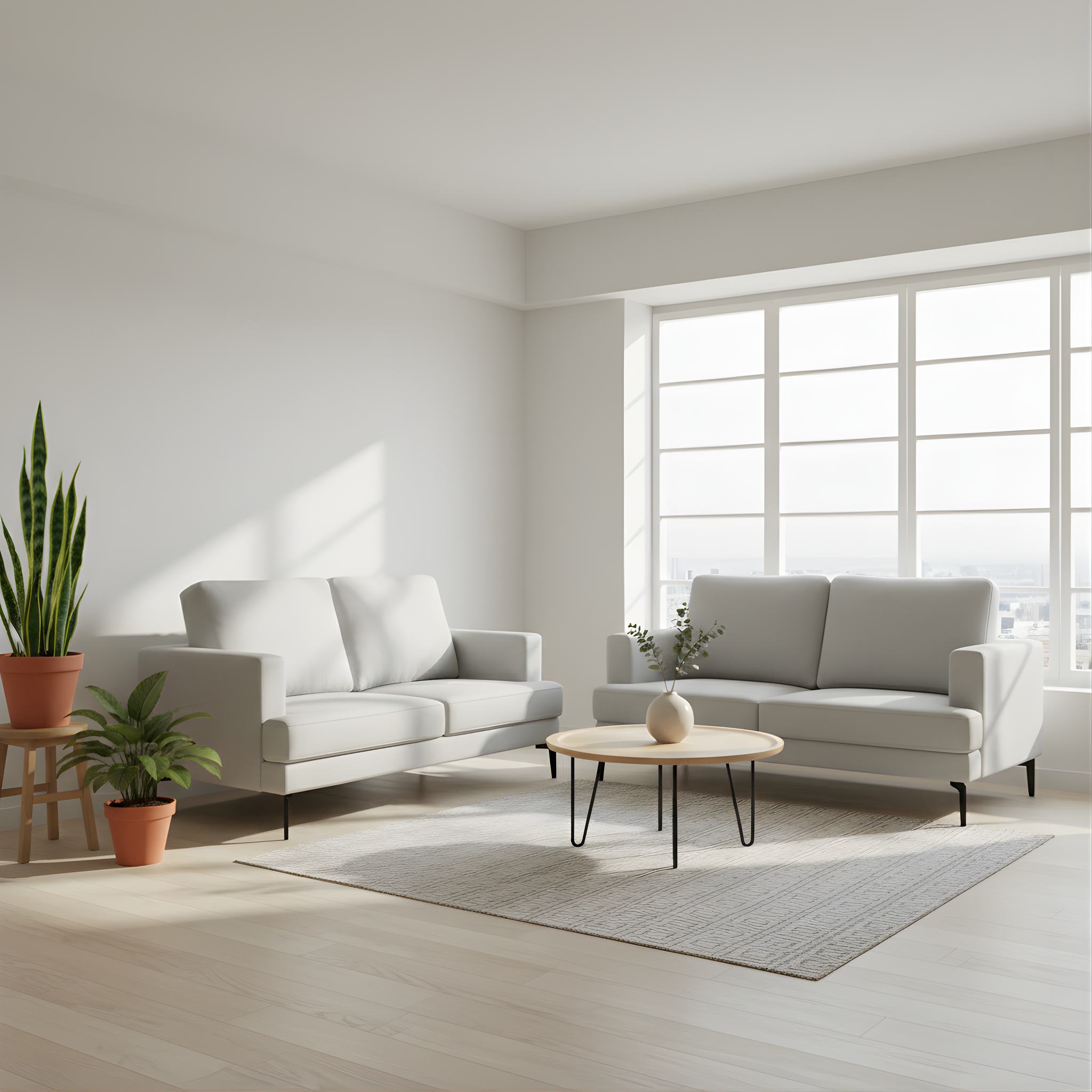 Lorren Fabric Sofa (Pet Friendly & Easy Clean)