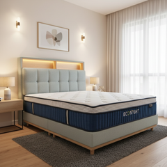 Quorra Fabric Bed Frame (Pet Friendly & Easy Clean)