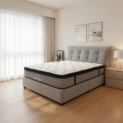 Lyric Fabric Bed Frame (Pet Friendly & Easy Clean)