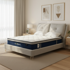 Sylven Fabric Bed Frame (Pet Friendly & Easy Clean)