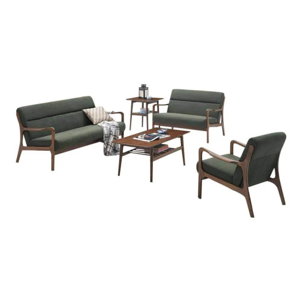 Ravelle Fabric Wooden Sofa