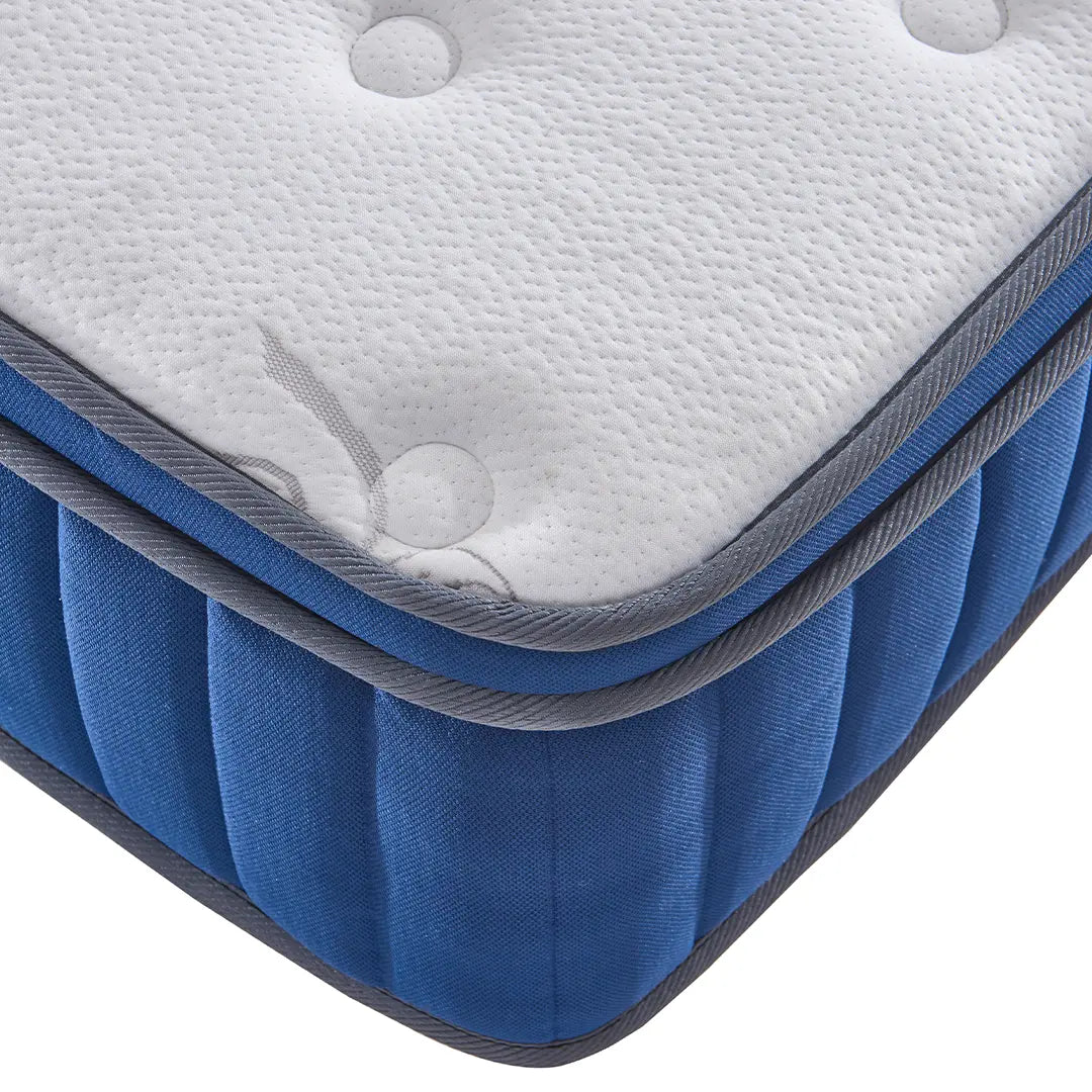Somnuz® Roman Elegance 12 Inch Individual Pocketed Spring Mattress Somnuz