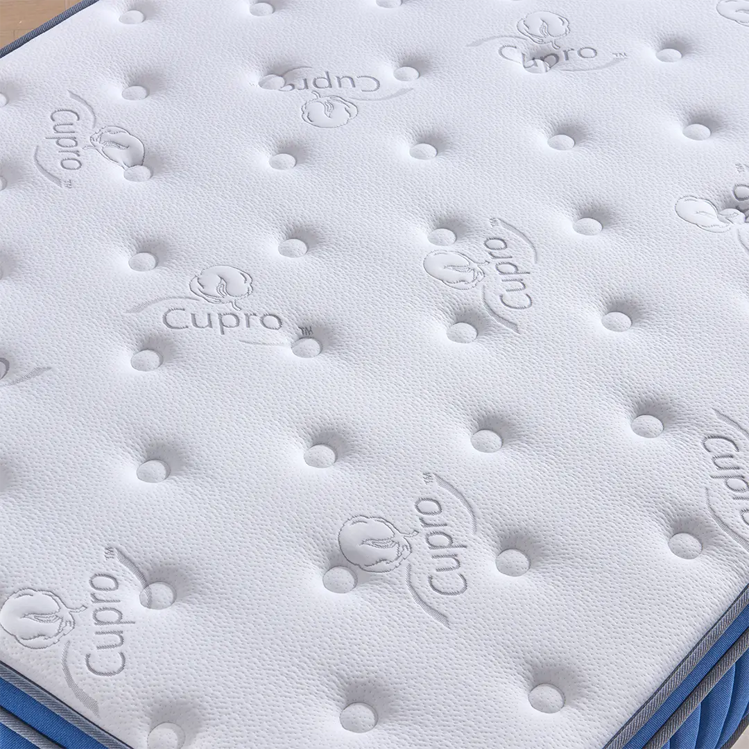 Somnuz® Roman Elegance 12 Inch Individual Pocketed Spring Mattress Somnuz