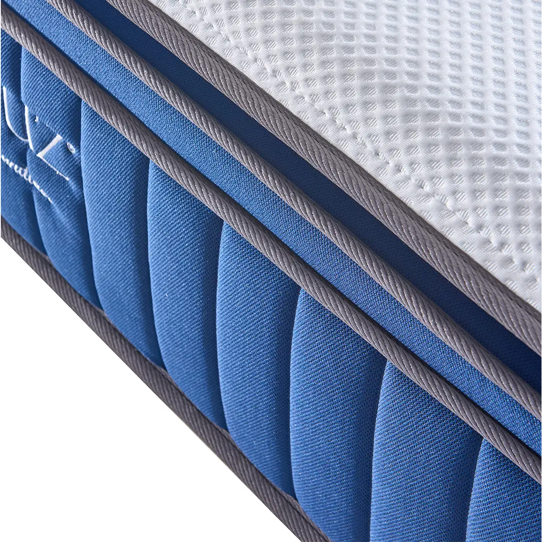Somnuz® Roman Grandiose 14 Inch Individual Pocketed Spring Cooling Mattress Somnuz