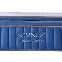 Somnuz® Roman Grandiose 14 Inch Individual Pocketed Spring Cooling Mattress Somnuz