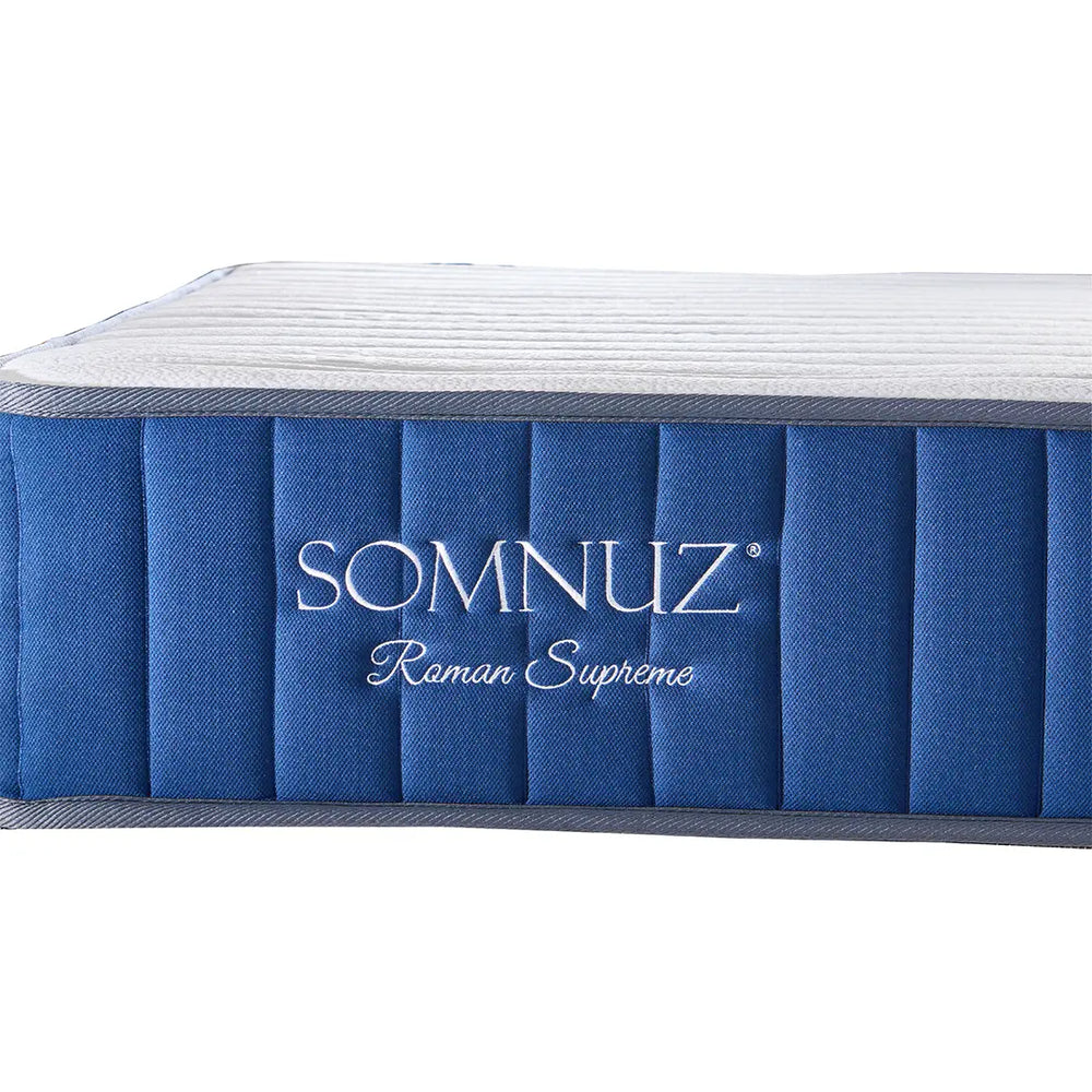 Somnuz® Roman Supreme 10 Inch Individual Pocketed Spring Mattress Somnuz