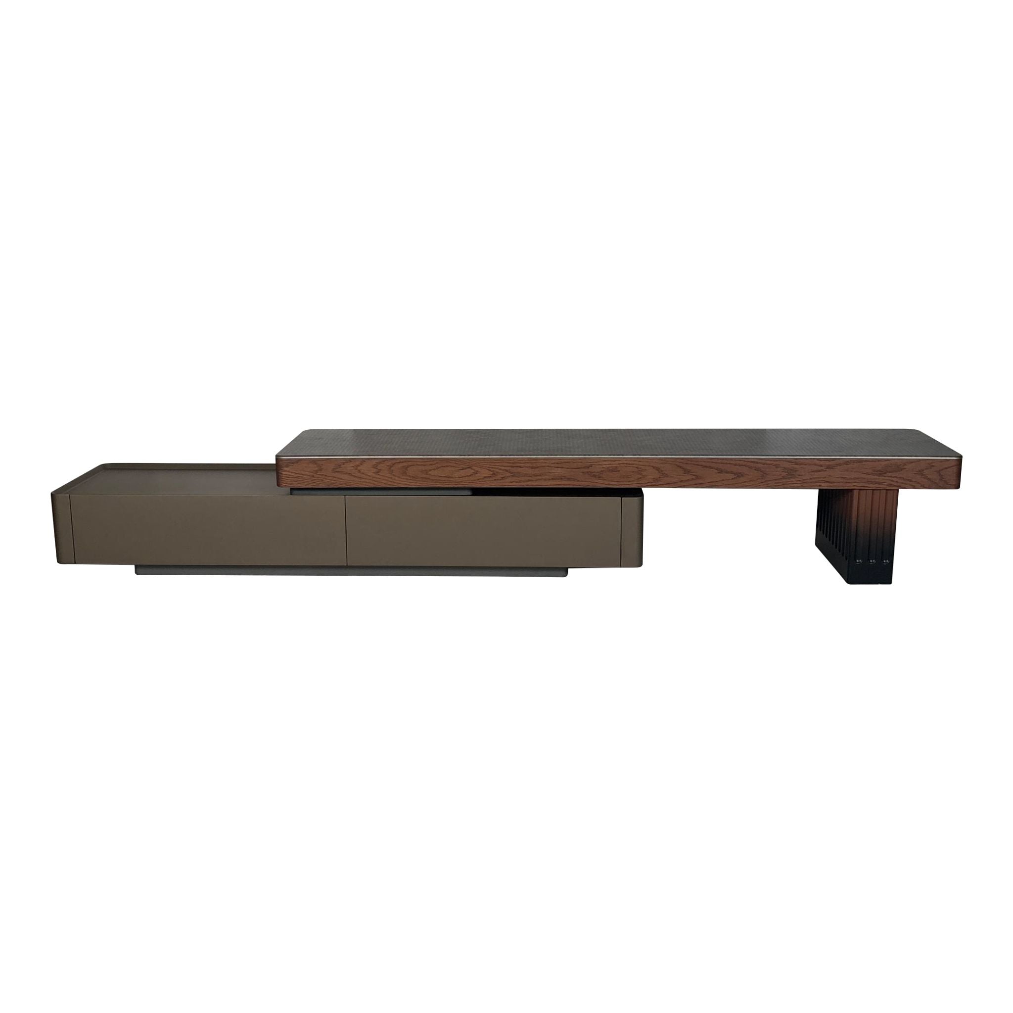 Obsidian Extendable TV Console