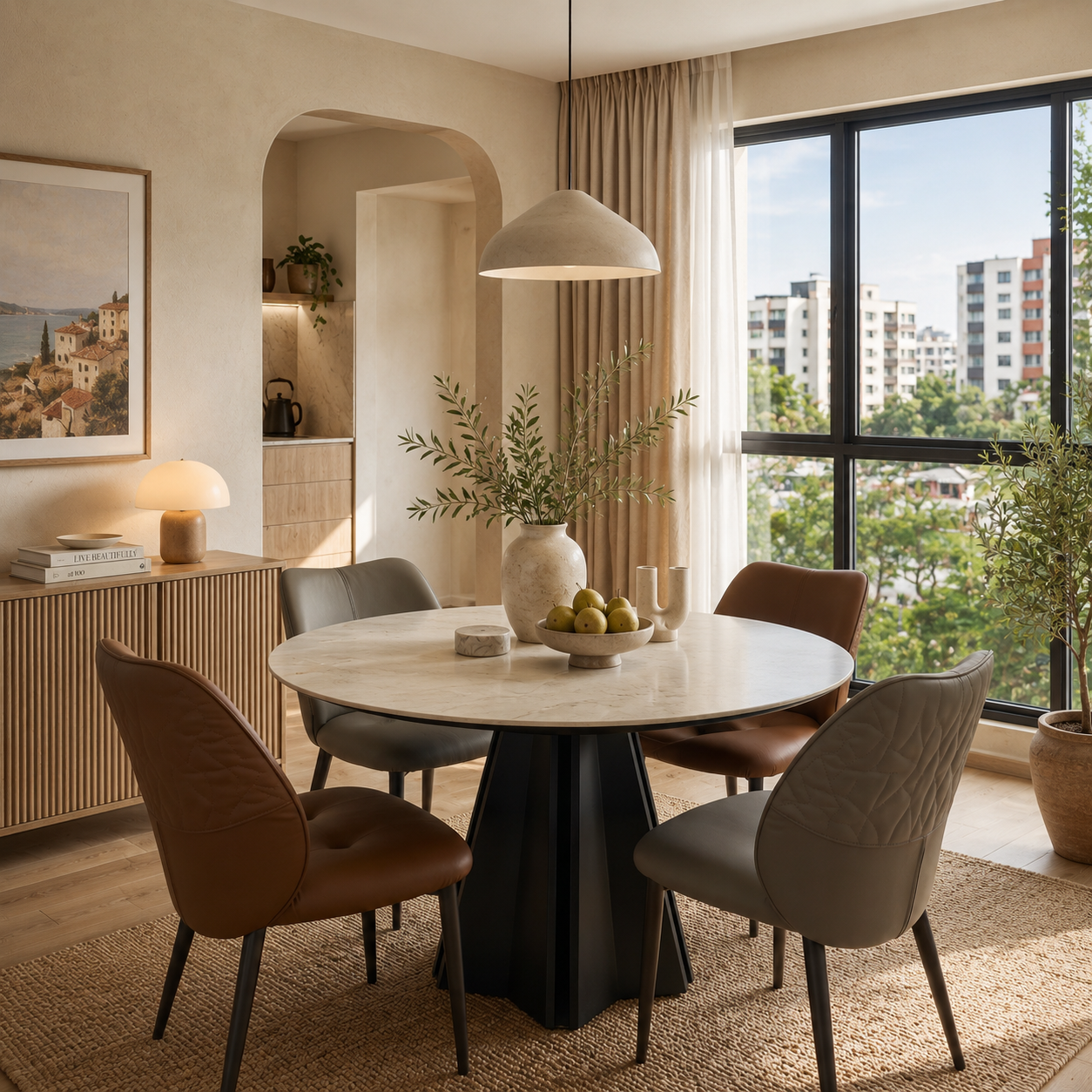 Riviera Extendable Dining Table TS