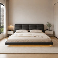Varellia Frosted Fabric Bed Frame