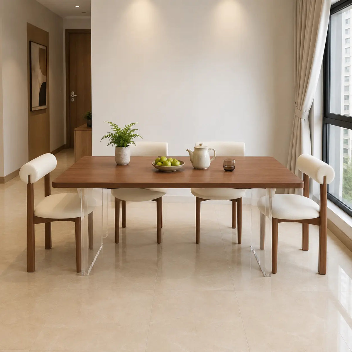 Valmere Wooden Dining Table BKJ