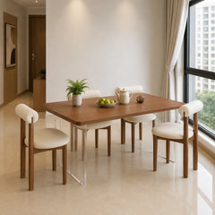 Valmere Wooden Dining Table BKJ