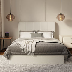 Caldrin Fabric Drawer Bed Frame (Water Repellent & Pet friendly) by Somnuz
