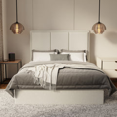 Velmira Fabric Drawer Bed Frame (Water Repellent & Pet friendly) by Somnuz