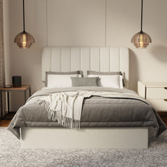 Kuro Fabric Drawer Bed Frame (Water Repellent & Pet friendly) by Somnuz