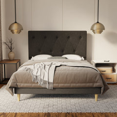 Valen Fabric Bed Frame (Water Repellent & Pet friendly) SSE