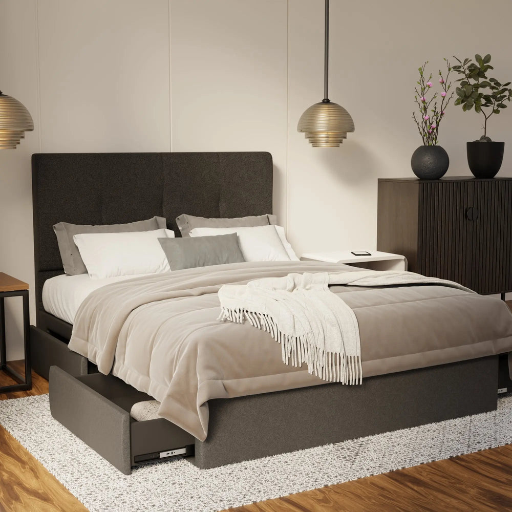 Lyra Fabric Drawer Bed Frame (Water Repellent & Pet Friendly) SSE