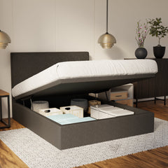 Kira Fabric Storage Bed Frame (Water Repellent & Pet Friendly) SSE