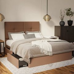 Rylan Fabric Drawer Bed Frame (Water Repellent & Pet Friendly) SSE