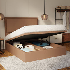 Shiro Fabric Storage Bed Frame (Water Repellent & Pet Friendly) by Somnuz