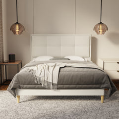Solvane Fabric Bed Frame (Water Repellent & Pet friendly) by Somnuz