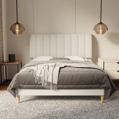 Kuro Fabric Bed Frame (Water Repellent & Pet friendly) by Somnuz