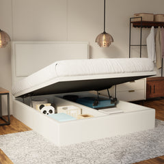 Shiro Fabric Storage Bed Frame (Water Repellent & Pet Friendly) by Somnuz