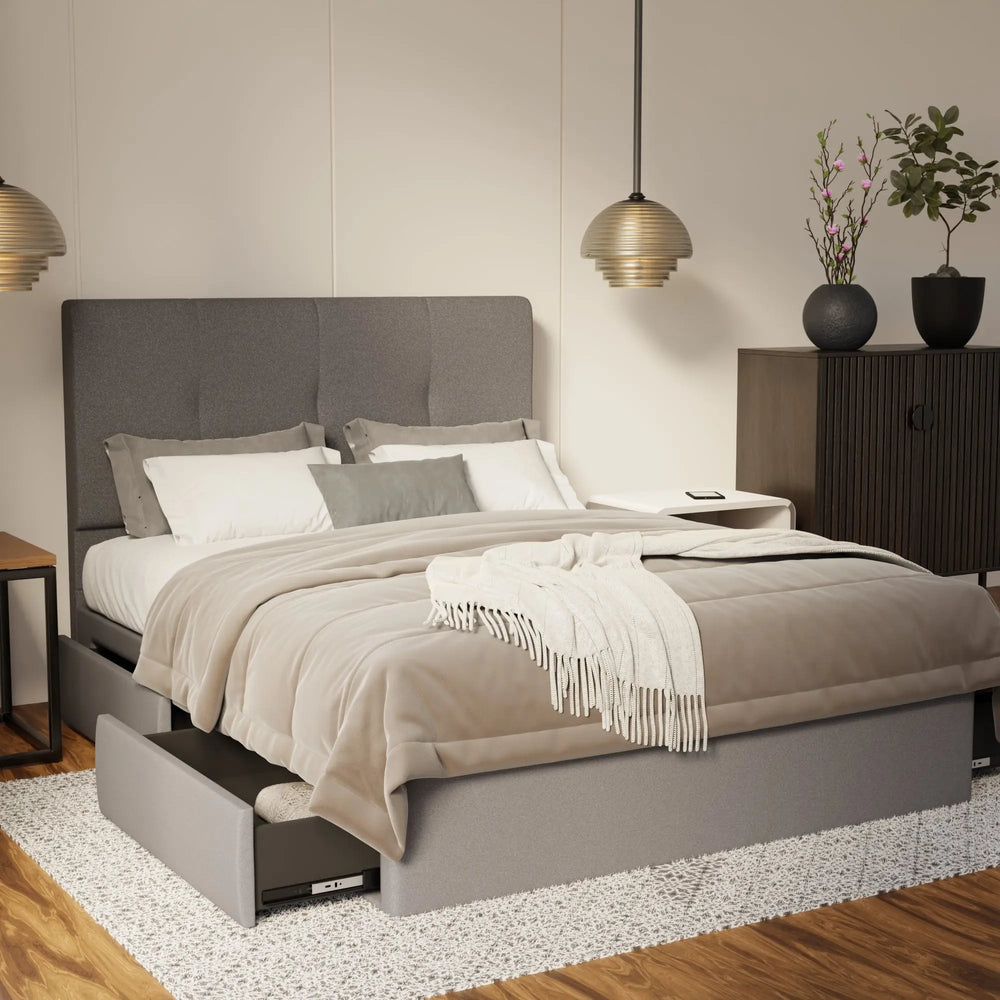 Lyra Fabric Drawer Bed Frame (Water Repellent & Pet Friendly) SSE