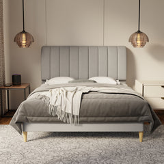 Kuro Fabric Bed Frame (Water Repellent & Pet friendly) by Somnuz