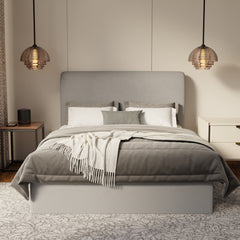 Vintaro Fabric Drawer Bed Frame (Water Repellent & Pet friendly) by Somnuz