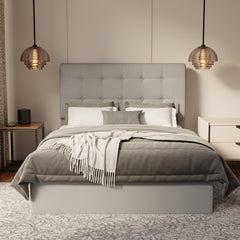 Endora Fabric Drawer Bed Frame (Water Repellent & Pet friendly) by Somnuz