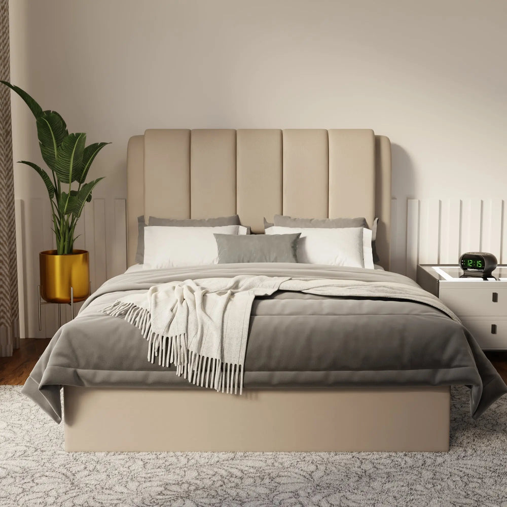 Asteron Faux Leather Drawer Bed Frame (Pet Friendly) by Somnuz KH