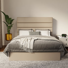 Corlune Faux Leather Drawer Bed Frame (Pet Friendly)