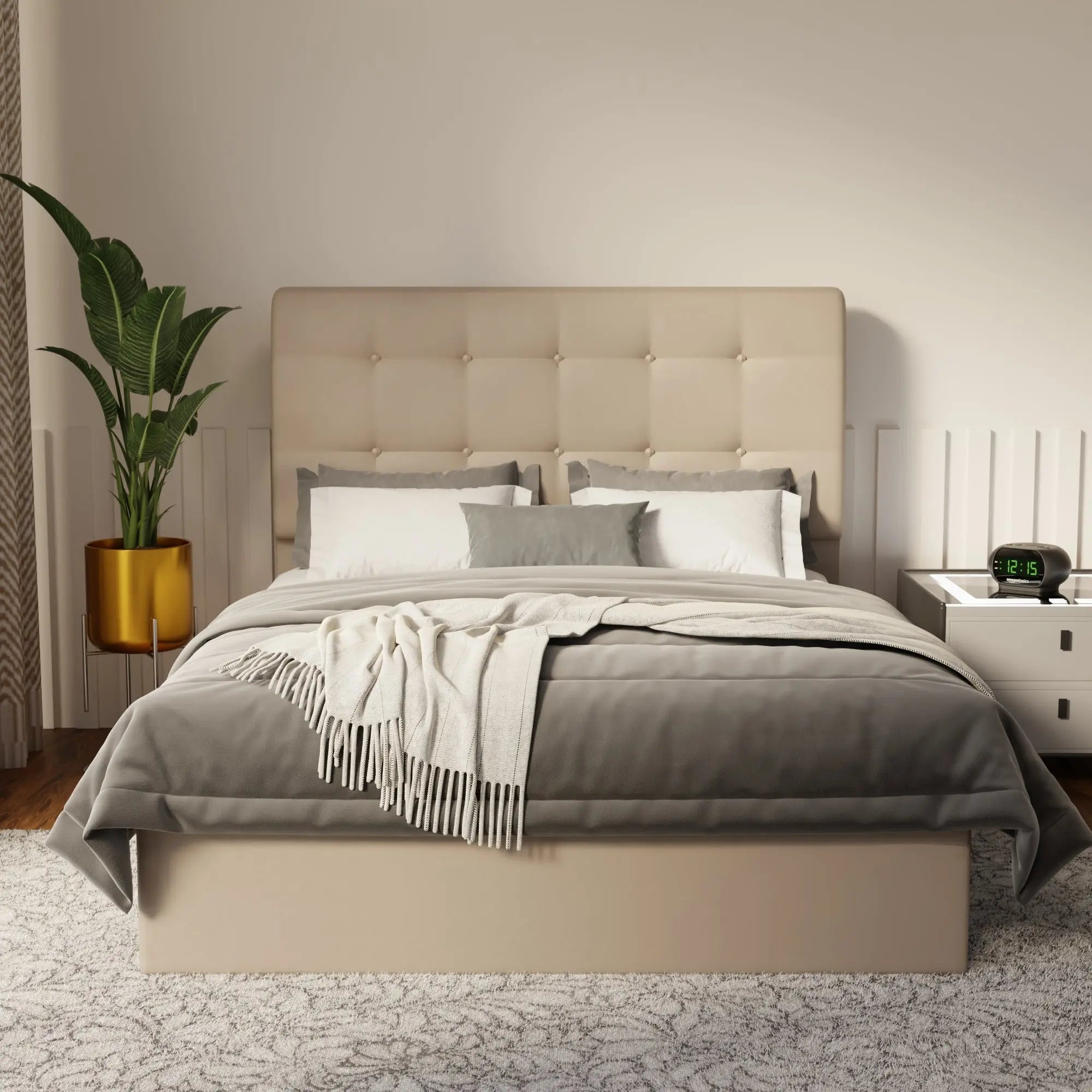 Endora Faux Leather Drawer Bed Frame (Pet Friendly) by Somnuz KH