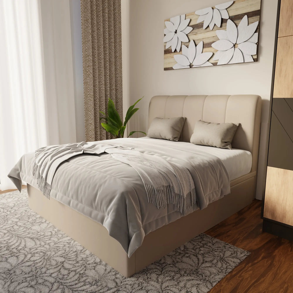 Caldrin Faux Leather Storage Bed Frame (Pet Friendly) by Somnuz KH