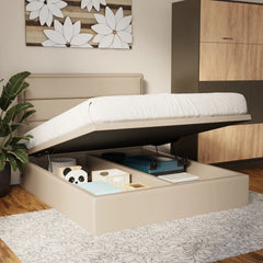 Zorvain Faux Leather Storage Bed Frame (Pet Friendly)