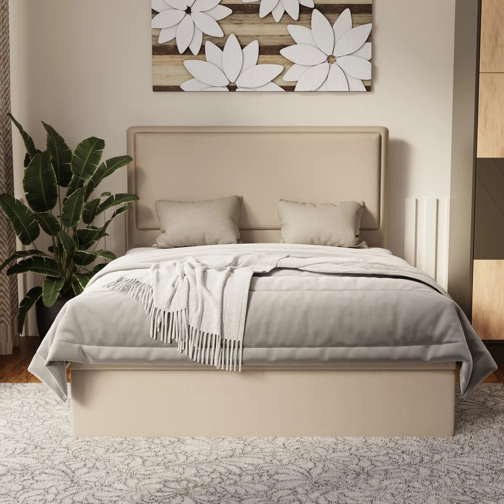 Shiro Faux Leather Storage Bed Frame (Pet Friendly) by Somnuz KH