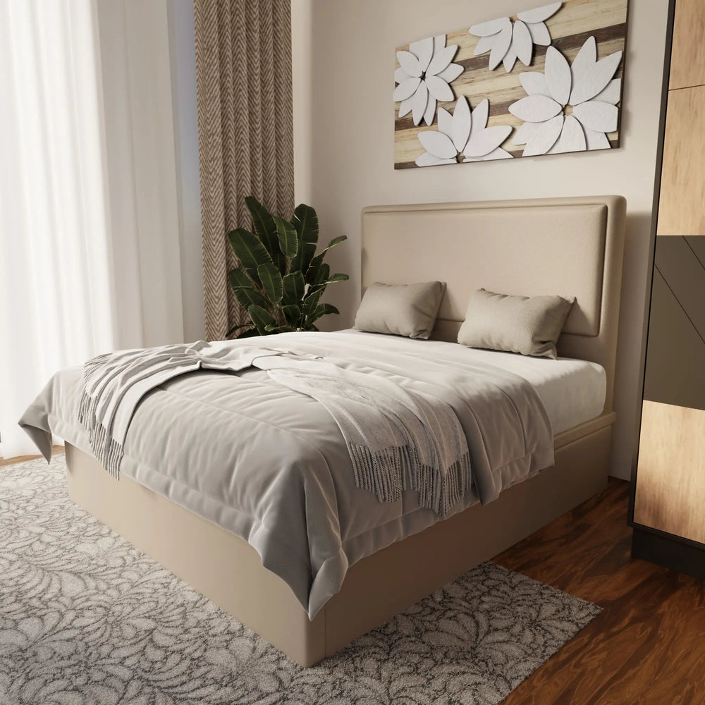 Shiro Faux Leather Storage Bed Frame (Pet Friendly) by Somnuz KH